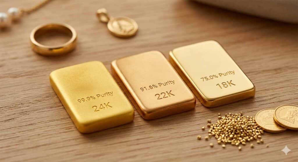 24K vs 22K vs 18K Gold Which One Should You Buy - BEHR Gold Coins & Jewelry