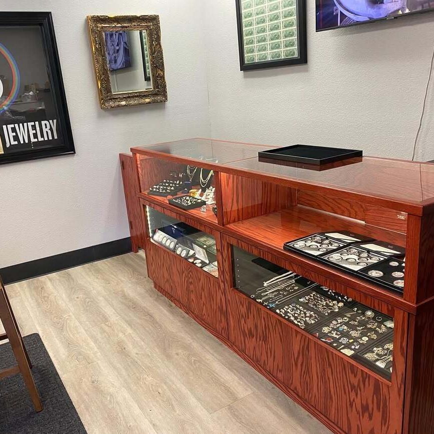 We have lots of jewelry in stock.5109 Gibbons Dr STE C, Carmichael, CA 95608 #goldjewelry #silv